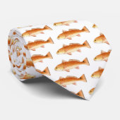 Roodbaars Stropdas (Opgerold)