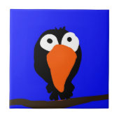 roodbaars tegeltje (Voorkant)