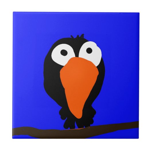 roodbaars tegeltje (Voorkant)