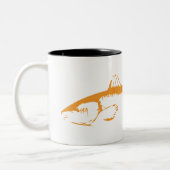 Roodbaars Tweekleurige Koffiemok (Links)