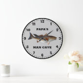 Roodbaars Vist aangepaste grote klok (Huis)