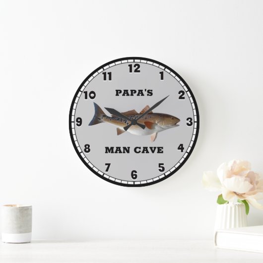 Roodbaars Vist aangepaste grote klok (Huis)