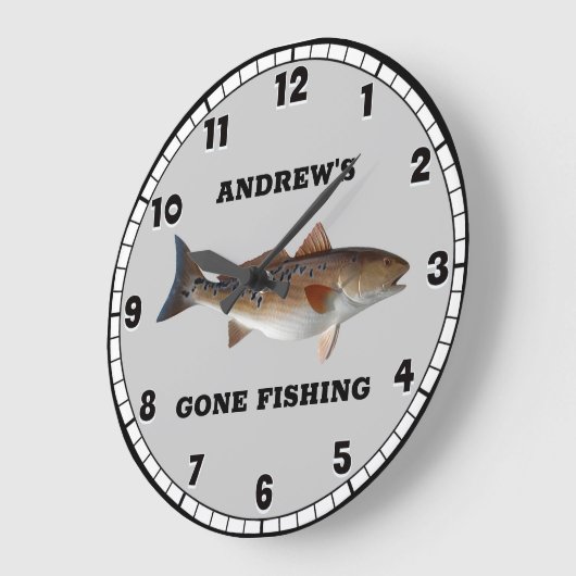 Roodbaars Vist aangepaste grote klok (Hoek)