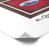 Roodbaarse Posters, Prints en Lijsten (Hoek)