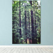 Roodbaarzen #2 Canvas Afdruk (Insitu (Houten vloer))