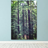 Roodbaarzen #2 Canvas Afdruk (Insitu (Houten vloer))