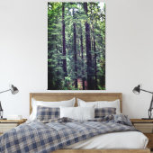 Roodbaarzen #2 Canvas Afdruk (Insitu (Slaapkamer))