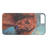 Roodbaarzen Case-Mate iPhone Case (Achterkant (Horizontaal))