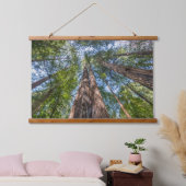 Roodbaarzen | Marin County, Californië Hangend Wandkleed (Slaapkamer)