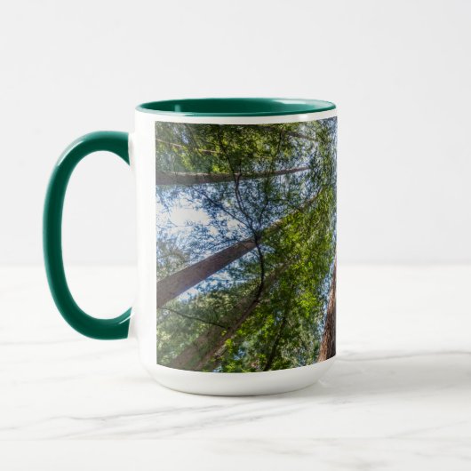 Roodbaarzen | Marin County, Californië Mok (Links)