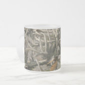 Roodbaarzen Matglas Koffiemok (Voorkant links)