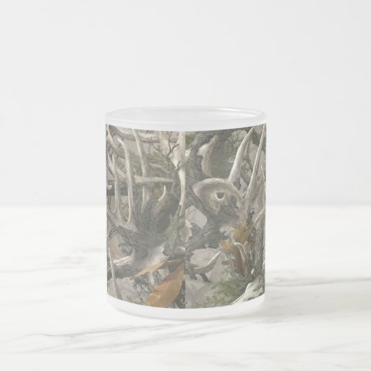 Roodbaarzen Matglas Koffiemok (Center)