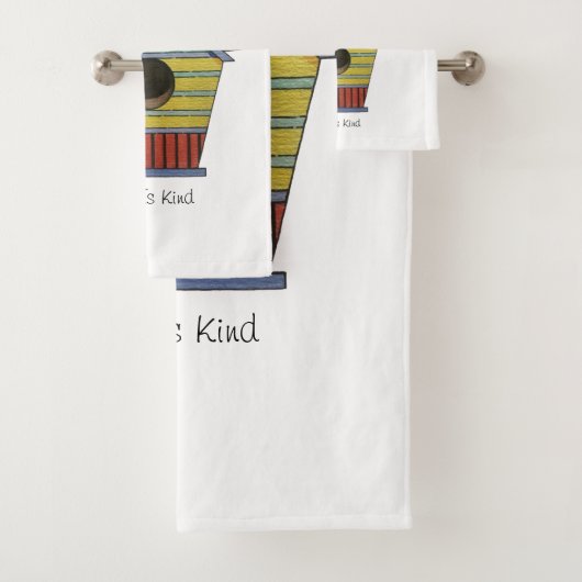 roodbaarzen met blauwe bessen en vogelpest bad handdoek (Insitu)