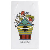 roodbaarzen met blauwe bessen en vogelpest klein cadeauzakje (Achterkant)