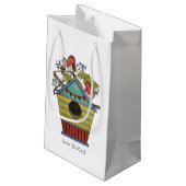 roodbaarzen met blauwe bessen en vogelpest klein cadeauzakje (Achterkant Gekanteld)