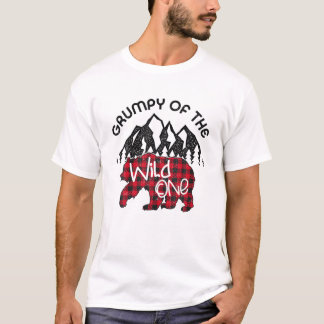 Roodbaarzen van de eerste geboorte van de rode sti t-shirt