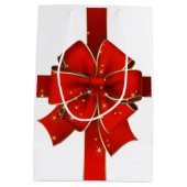 Roodbaarzen van de Seizoen van de mousserende Rood Medium Cadeauzakje (Achterkant)