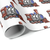 Roodbakken voor oranje cadeaupapier (Rol Hoek)