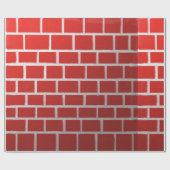 Roodbakschoorsteen Cadeaupapier (Vlak)