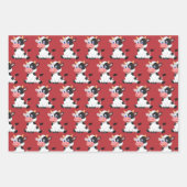 Roodbaron en Koe papierset voor overvulling Inpakpapier Vel (Voorkant 3)