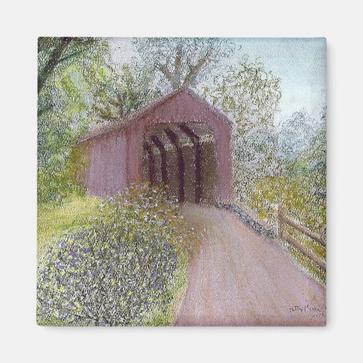Roodbedekking brug magneet (Voorkant)