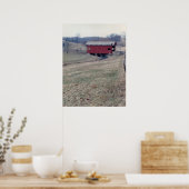 Roodbedekking brug poster (Keuken)