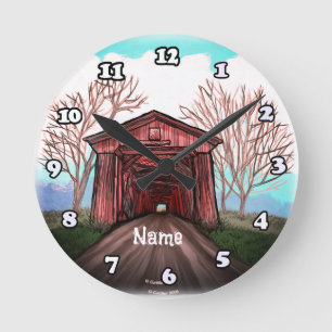 Roodbedekking brug ronde klok