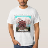 Roodbedekking t-shirt Brug (Voorkant)