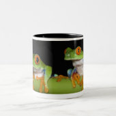 Roodbeige boomkikkers (Agalychnis callidryas) Tweekleurige Koffiemok (Center)