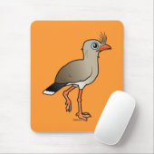 Roodbeige Seriema Muismat (Met muis)