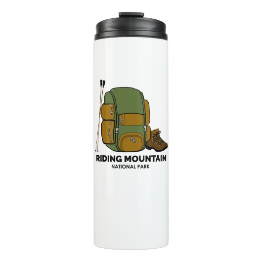 Roodbergrugrugzak Thermosbeker (Voorkant)