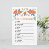 Roodbloemen Baby woordzwembad (Staand voorkant)