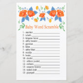 Roodbloemen Baby woordzwembad (Voorkant)