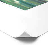 Roodbloemen, langwerpig gras poster (Hoek)