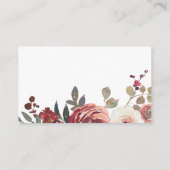 Roodbloesse Rozen Weddenschap Informatiekaartje (Achterkant)