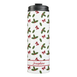 Roodbogen en kerstheilige Planten Thermosbeker