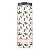 Roodbogen en kerstheilige Planten Thermosbeker (Achterkant)