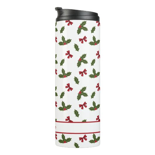 Roodbogen en kerstheilige Planten Thermosbeker (Geroteerd rechts)