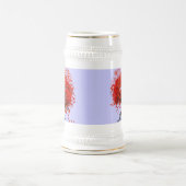 Roodbomen voor T-shirts, cadeautjes, stickers en p Bierpul (Center)