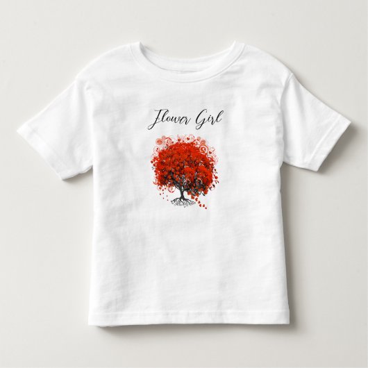 Roodbomen voor T-shirts, cadeautjes, stickers en p Kinder Shirts (Voorkant)