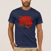Roodbomen voor T-shirts, cadeautjes, stickers en p T-shirt (Voorkant)