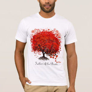 Roodbomen voor T-shirts, cadeautjes, stickers en p T-shirt