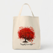 Roodbomen voor T-shirts, cadeautjes, stickers en p Tote Bag (Voorkant)