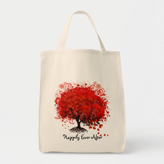 Roodbomen voor T-shirts, cadeautjes, stickers en p Tote Bag (Voorkant)