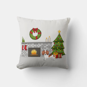 Roodbonde Kortharige Dachshondhond - Kerstkamer Kussen