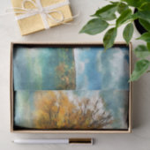 Roodboom in de lijst tissuepapier (Geschenk)