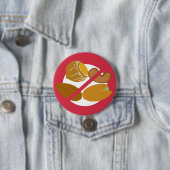 Roodboom Nut Free Nut Allergy Kinder Ronde Button 7,6 Cm (In situ)