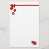 Roodborst en Ornament Briefpapier (Voorkant)