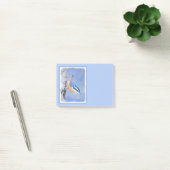 Roodborst Nuthatch schilderij Originele Vogelkunst Post-it® Notes (Kantoor)