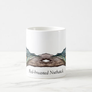 Roodborst Nuthatch White Coffee Mok